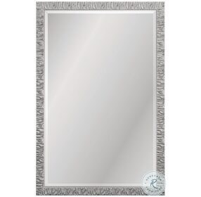 Mirage Brushed Stainless Silver Mirror