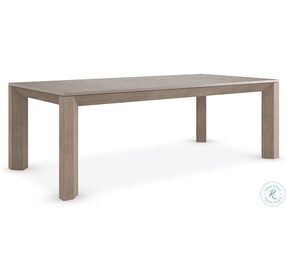 Low Country Silver Driftwood And Ash Driftwood Extendable Dining Table