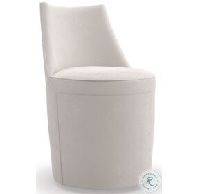 Barrel Roll Cream Dining Chair