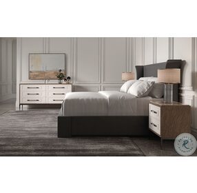 Beauty Sleep Gray Upholstered Platform Bedroom Set