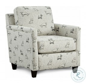 Homecoming Stone Off White Accent Chair