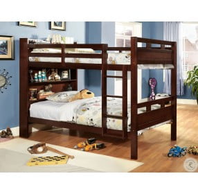 Fairfield Twin Over Full Bunk Bed With Book Shelf