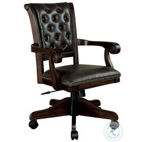 Kalia Brown Adjustable Arm Chair