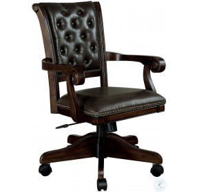 Kalia Brown Adjustable Arm Chair