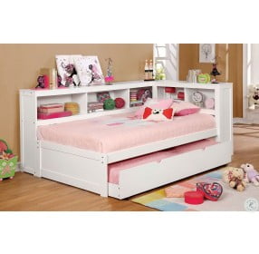 Frankie White Full Daybed With Trundle