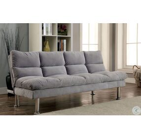 Saratoga Gray Futon Sofa