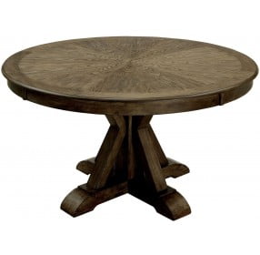 Julia Light Oak Round Dining Table