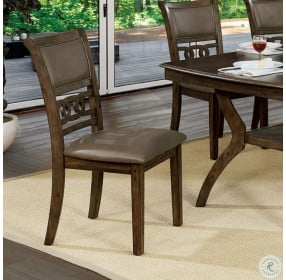 Holly Brown Side Chair Set Of 2