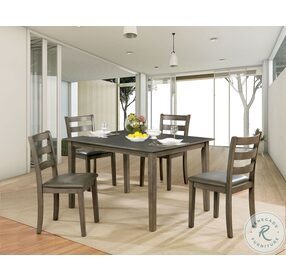 Marcelle Gray Dining Table