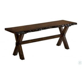 Woodworth Distressed Wood Bench