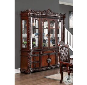 Canyonville Brown Cherry Buffet With Hutch