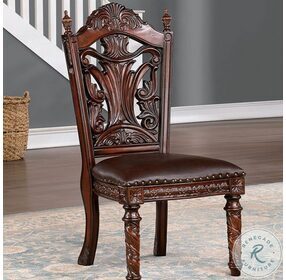 Canyonville Dark Brown Side Chair Set Of 2