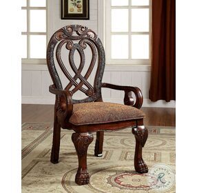 Wyndmere Cherry Arm Chair Set of 2