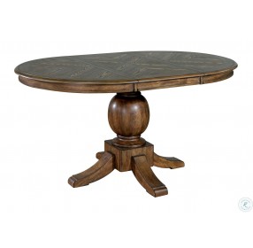 August Light Oak Extendable Dining Table