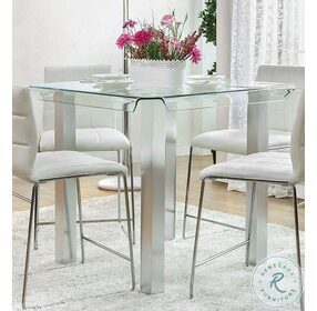 Richfield Silver Counter Height Dining Table