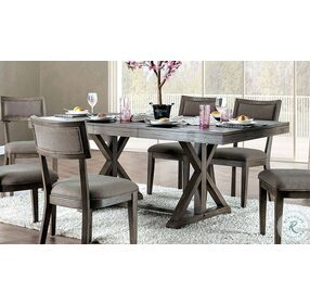 Leeds Gray Extendable Dining Table