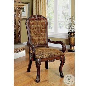 Medieve Cherry Arm Chair Set Of 2