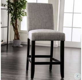 Brule Light Gray Counter Height Side Chair Set Of 2