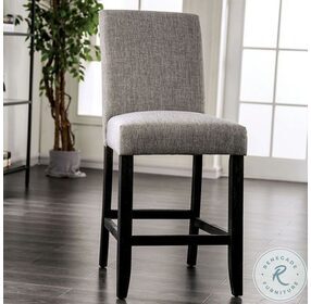 Brule Light Gray Counter Height Side Chair Set Of 2