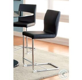 Lodia Black Counter Height Chair Set Of 2