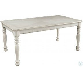 Siobhan II Antique White Dining Table