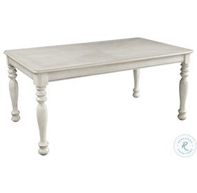 Siobhan II Antique White Dining Table