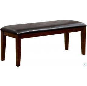 Hillsview I Brown Cherry and Espresso Bench