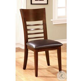 Hillsview Brown Cherry Side Chair Set of 2