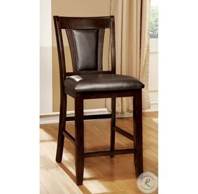 Brent Brown Counter Height Chair Set of 2