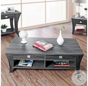 Amity Gray Drawer Coffee Table