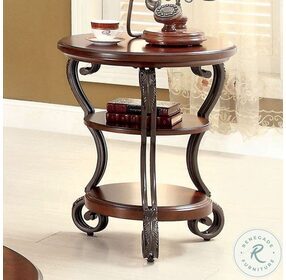 May Brown Cherry Side Table