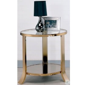 Rikki Champagne End Table