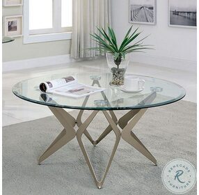 Alvise Champagne Coffee Table