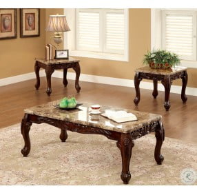 Lechester Brown 3 Piece Occasional Table Set