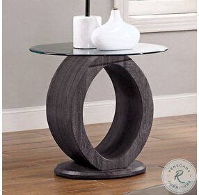 Lodia Gray End Table