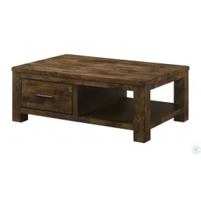 Spring Antique Oak Coffee Table