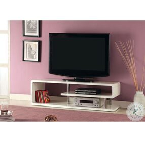 Ninove White High Gloss 55" TV Stand