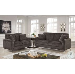 Lauritz Dark Gray Living Room Set