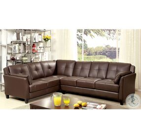 Peever Brown LAF Sectional