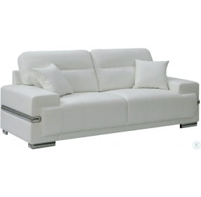 Zibak White Sofa