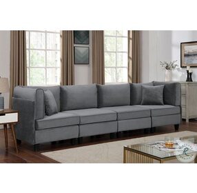 Sandrine Gray Large Sofa