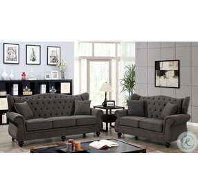 Ewloe Dark Gray Living Room Set