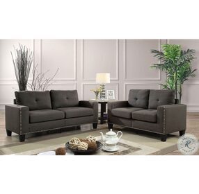 Attwell Gray Living Room Set