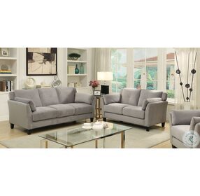 Ysabel Warm Gray Living Room Set