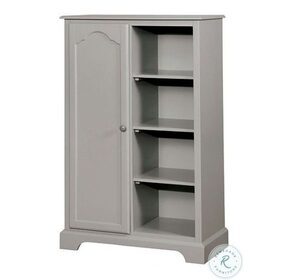 Diane Gray Closet Storage Cabinet