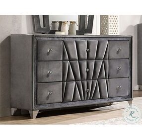 Carissa Gray Upholstered Dresser