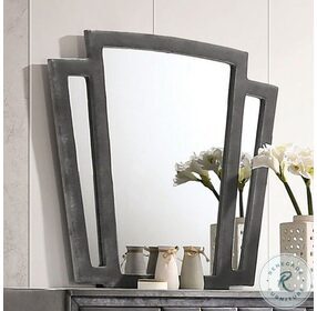 Carissa Gray Upholstered Mirror
