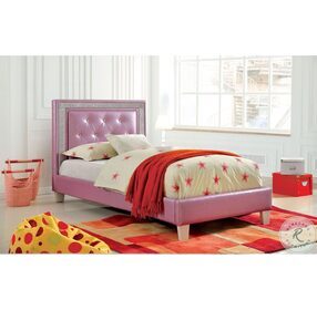Lianne Purple Full Platform Bed
