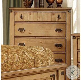 Pioneer Burnished Pine Chest