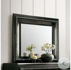 Demetria Metallic Gray Mirror